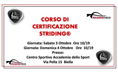 Corso di certificazione Nord Italia Ottobre 020